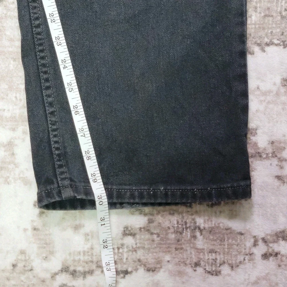 Vintage 1991 Levi's 505 Jeans – Made in Canada – Black Denim – Size 42x30